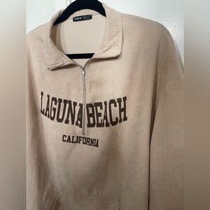 Laguna Corduroy Half Zip